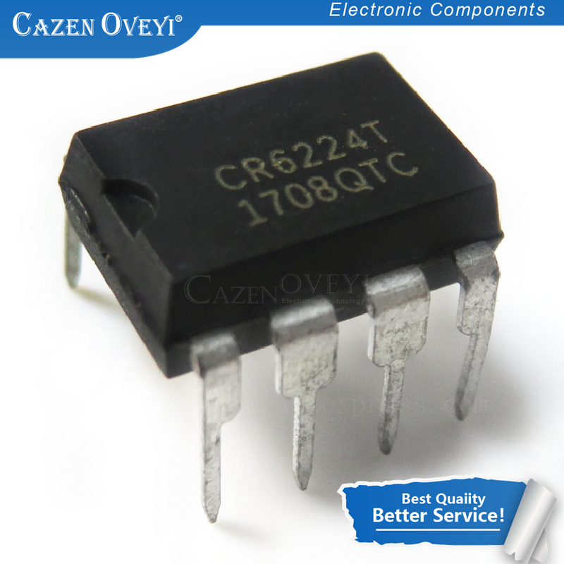 Perfboard - 10 adet/grup CR6224T CR6224 DIP-8 In