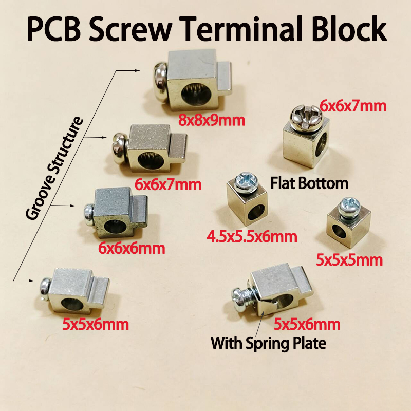 Screw Terminal Block - 10/20 adet PCB vidalı terminal bloğu