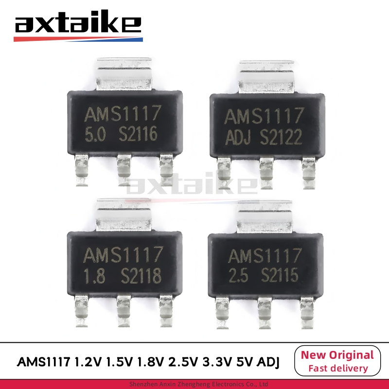 Ams1117 Module - 20 adet AMS1117 serisi AMS1117-3.3 AMS1117-5.0