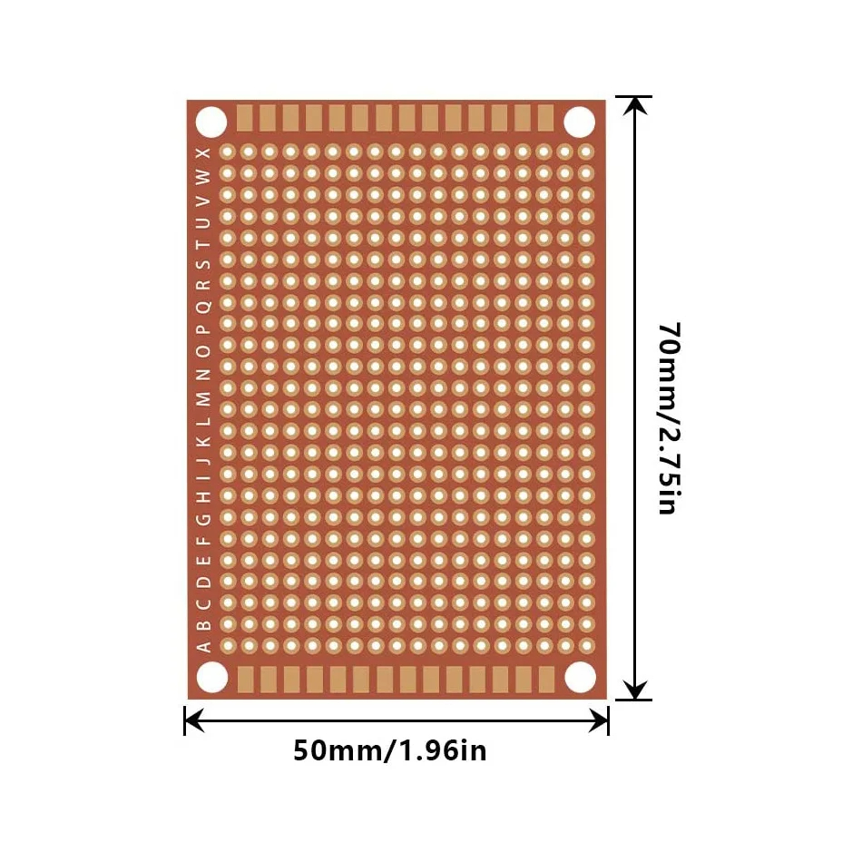 Perfboard - 10/20 adet 5x7cm bakır perfboard kağıt
