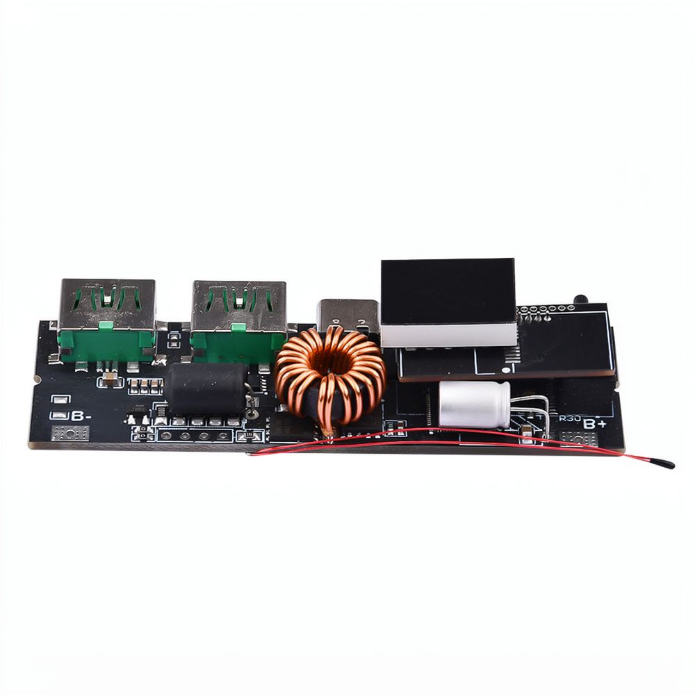 Li Ion Charger Module - DIY Şarj için Çift C Portlu