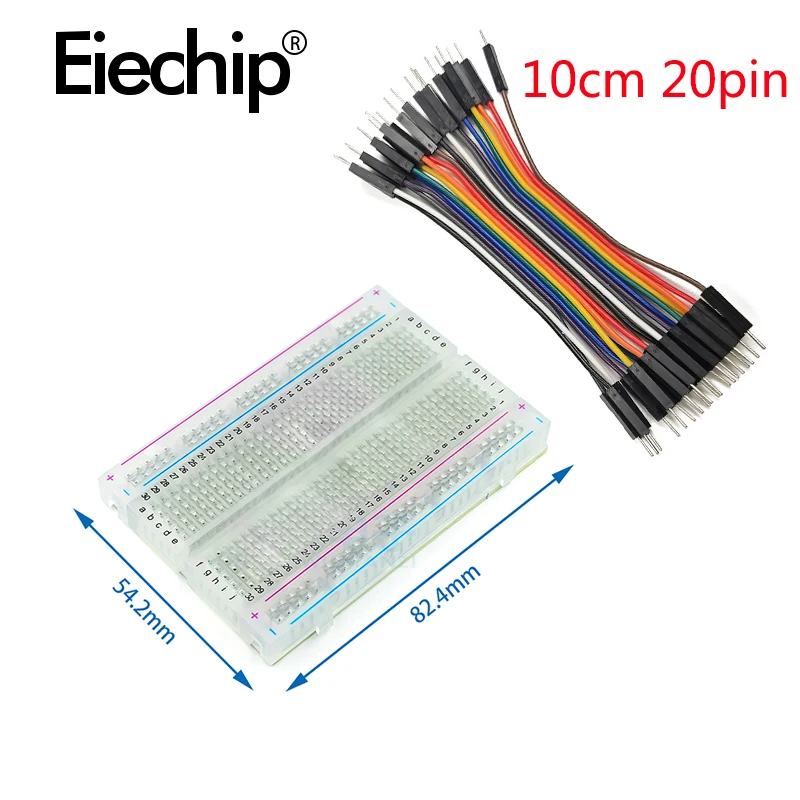 Breadboard 400 Point - 400 puan lehimsiz PCB Breadboard Mini