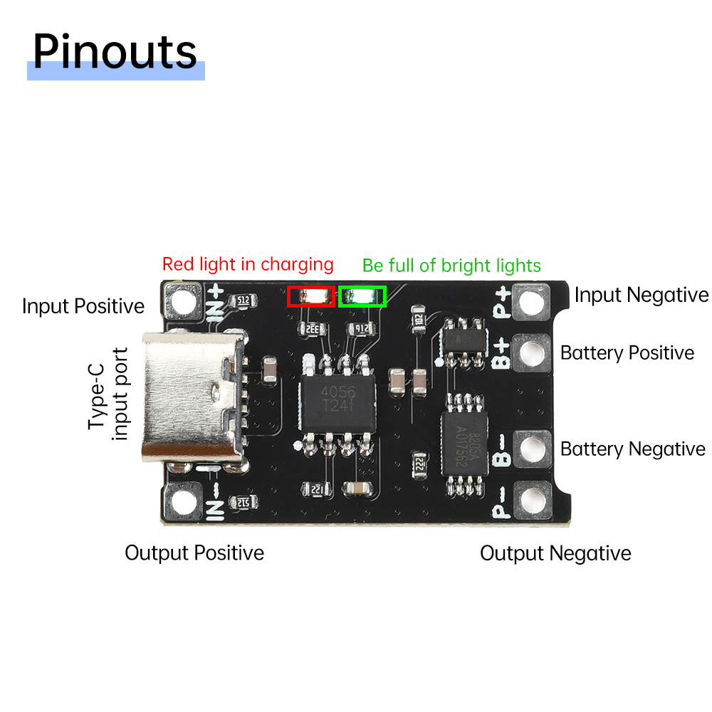 5 adet Tip C DC 4-8V TP4056 Li - Tp4056 Module incelemesi ve fiyatı