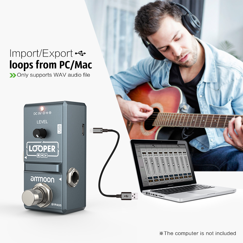 Ammoon AP-09 Nano döngü elektr - Micro Usb Cable incelemesi ve fiyatı
