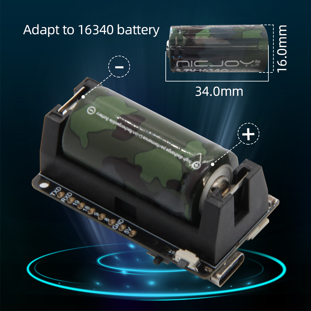 LILYGO®TTGO T-OI artı RISC-V q - Esp32 Battery Holder Lipo incelemesi ve fiyatı