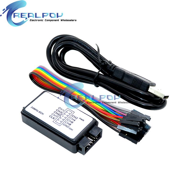 USB Mantık Analizörü 24 MHz 8  - Breadboard 400 Point incelemesi ve fiyatı