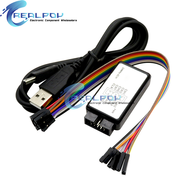USB Mantık Analizörü 24 MHz 8  - Breadboard 400 Point incelemesi ve fiyatı