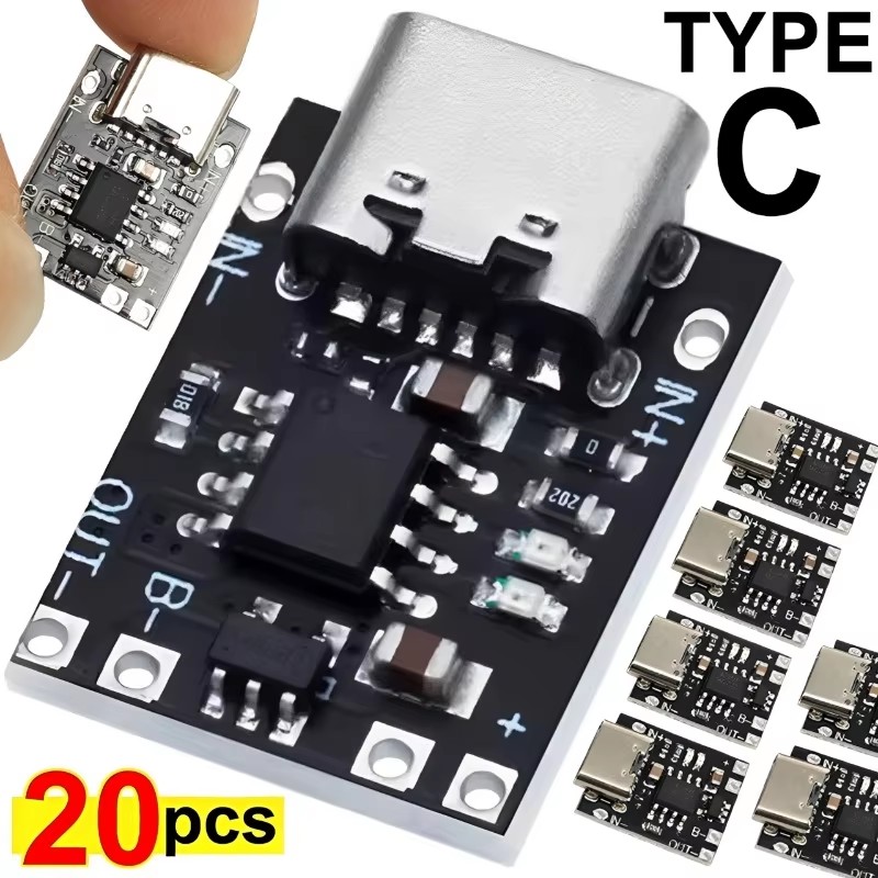1/10/20 adet 3.7V lityum pil ş - Usb C Cable incelemesi ve fiyatı