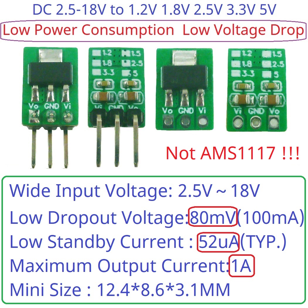 AMS1117 7805 Elektronik Projel - Ams1117 Module incelemesi ve fiyatı