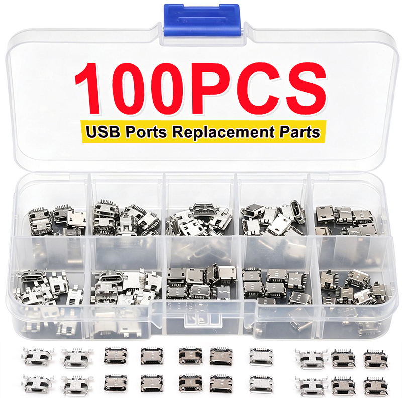 100 ADET/Paket 10 Çeşit Dişi 5 - Micro Usb Cable incelemesi ve fiyatı