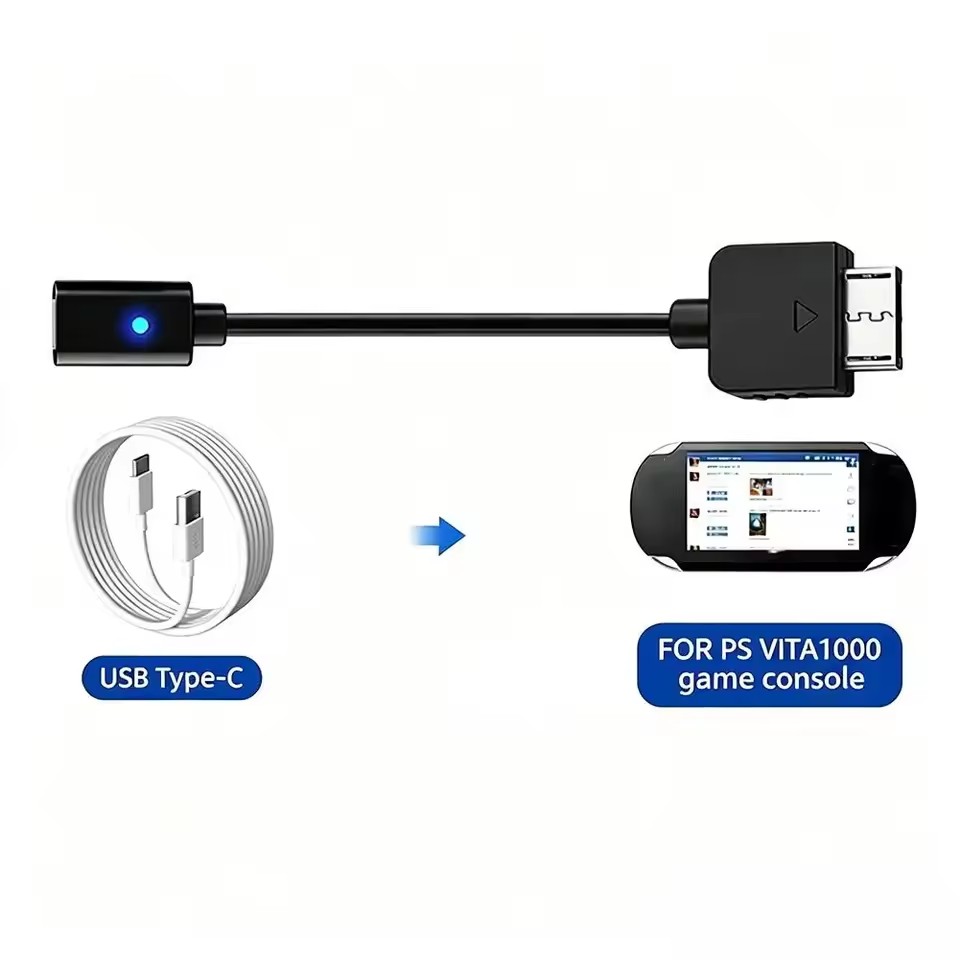 PS Vita PCH-1000 Serisi için T - Usb C Cable incelemesi ve fiyatı